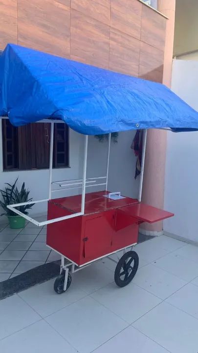 Carrinho de lanches 