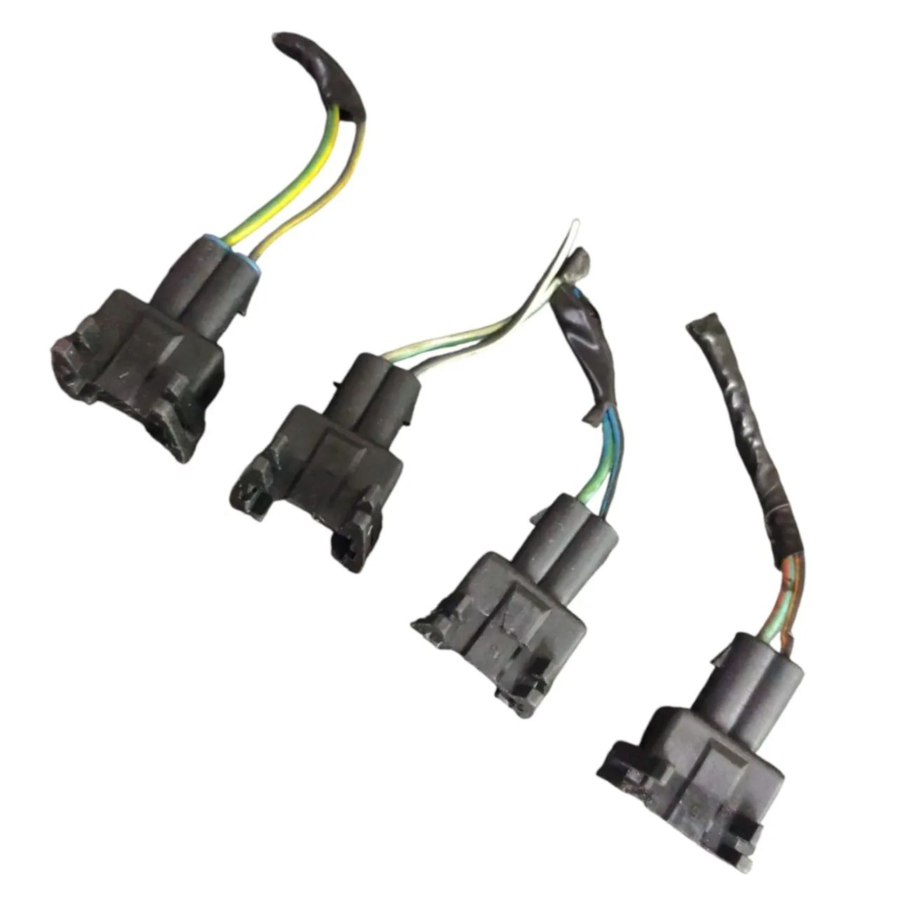Jogo Plug Conector Bico Injetor Fiat Palio 1.0 Fiasa 1997 98 - Foto 2