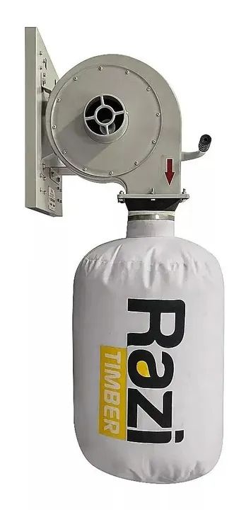 Coletor De Pó De Parede Para Marcenaria 127v Rzcp1mc Razi - Foto 2