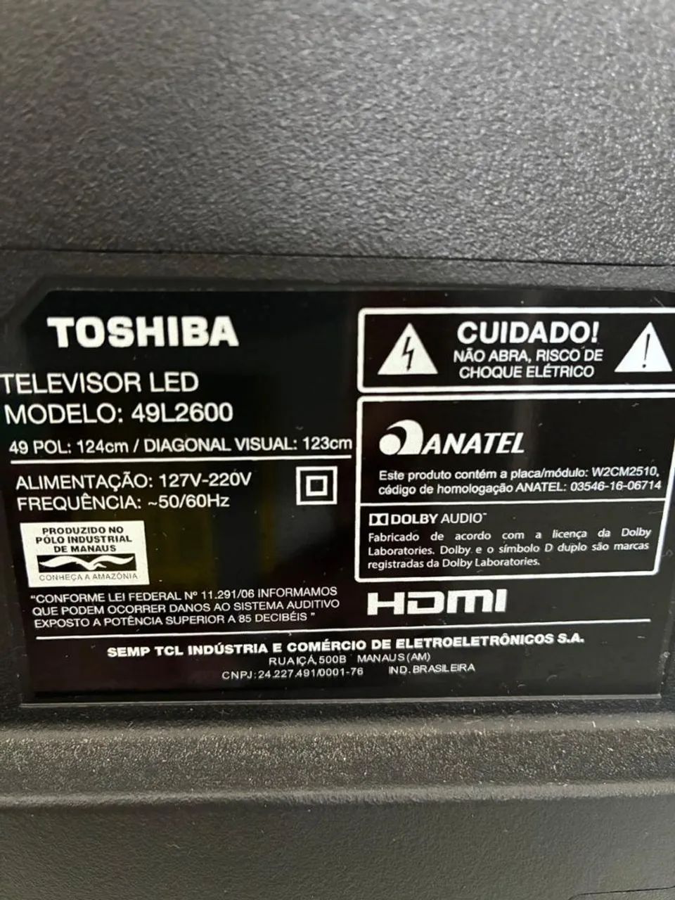 SMART TV TOSHIBA 50P - Foto 5