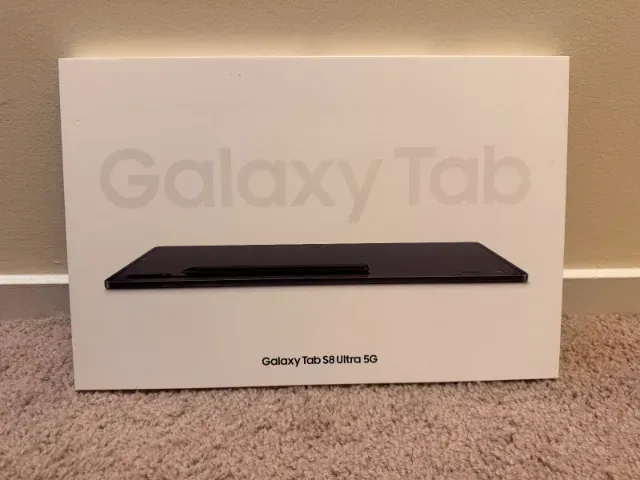 Samsung Galaxy Tab S8 Ultra SM-X906B 256 GB, Wi-Fi + 5G, 14.6 in - Graphite