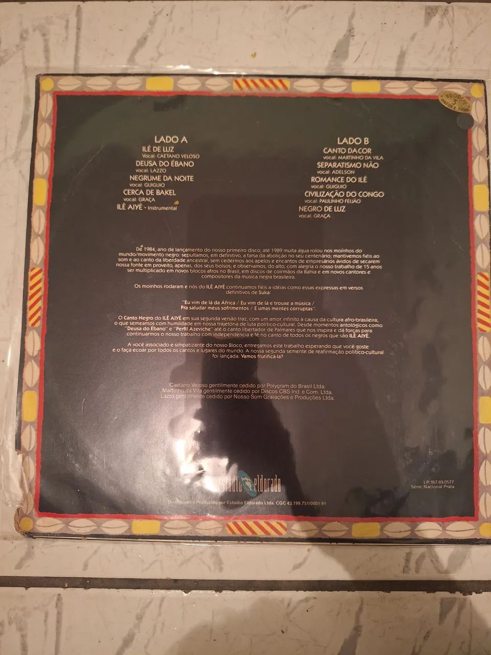Lp Ilê Aiyê - Canto Negro - Foto 2