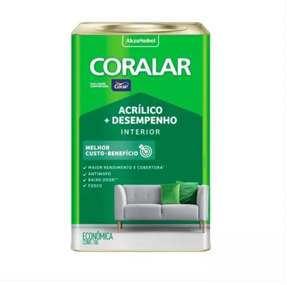 Tinta Coralar branco gelo