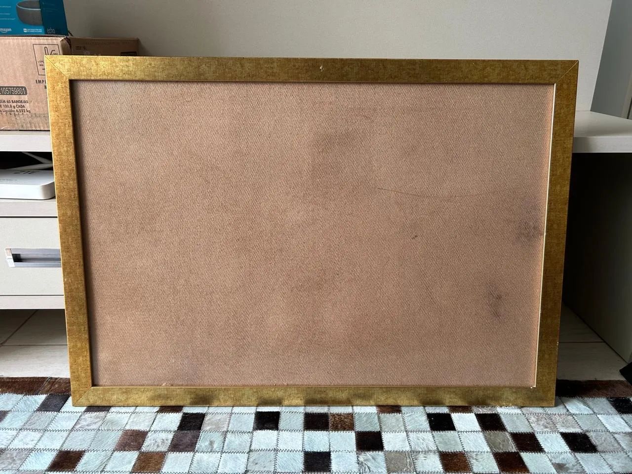 Moldura para quadro 68cm X 96cm (com vidro)