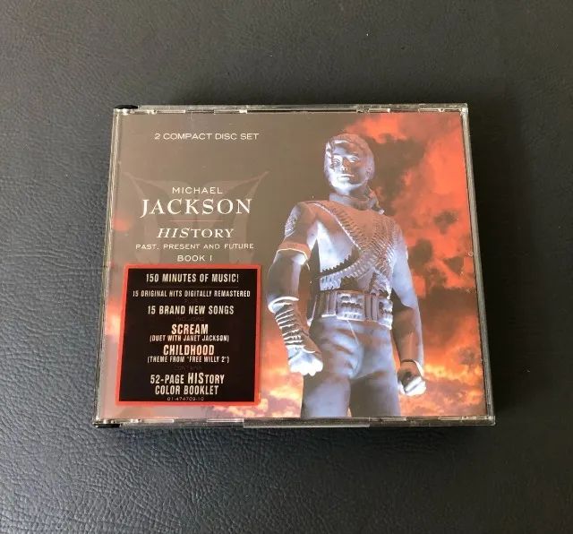 CD Michael Jackson - History: Past, Present and Future - Book I
