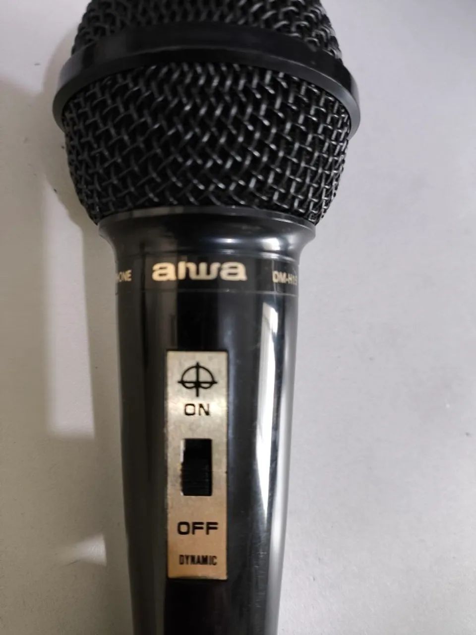 Microfone Aiwa DM-H15 - Dinâmico com Fio - Foto 2