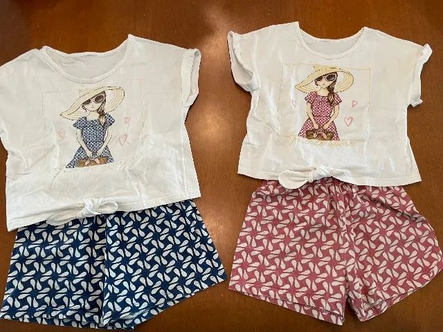 Moda Infantil Moda Para NiÃ±a De AÃ±os Conjunto Infantil Menina - Main Image