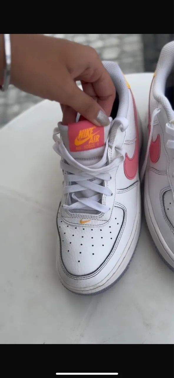 tênis nike air force 1 gs low original  - Foto 5