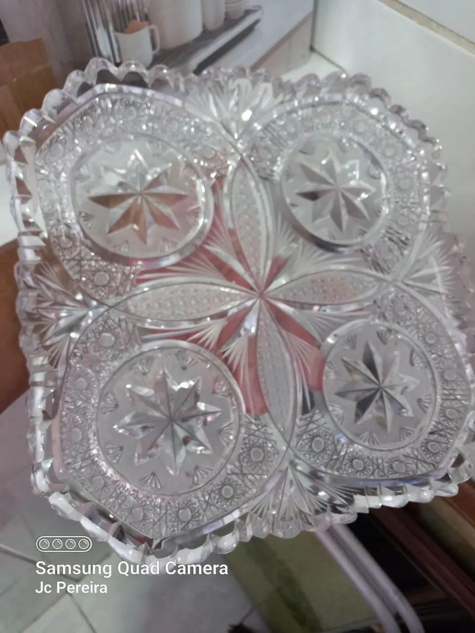 Travessa de Cristal, antigo. - Foto 2