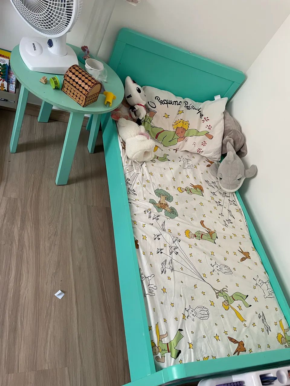 Berço/mini cama em madeira 