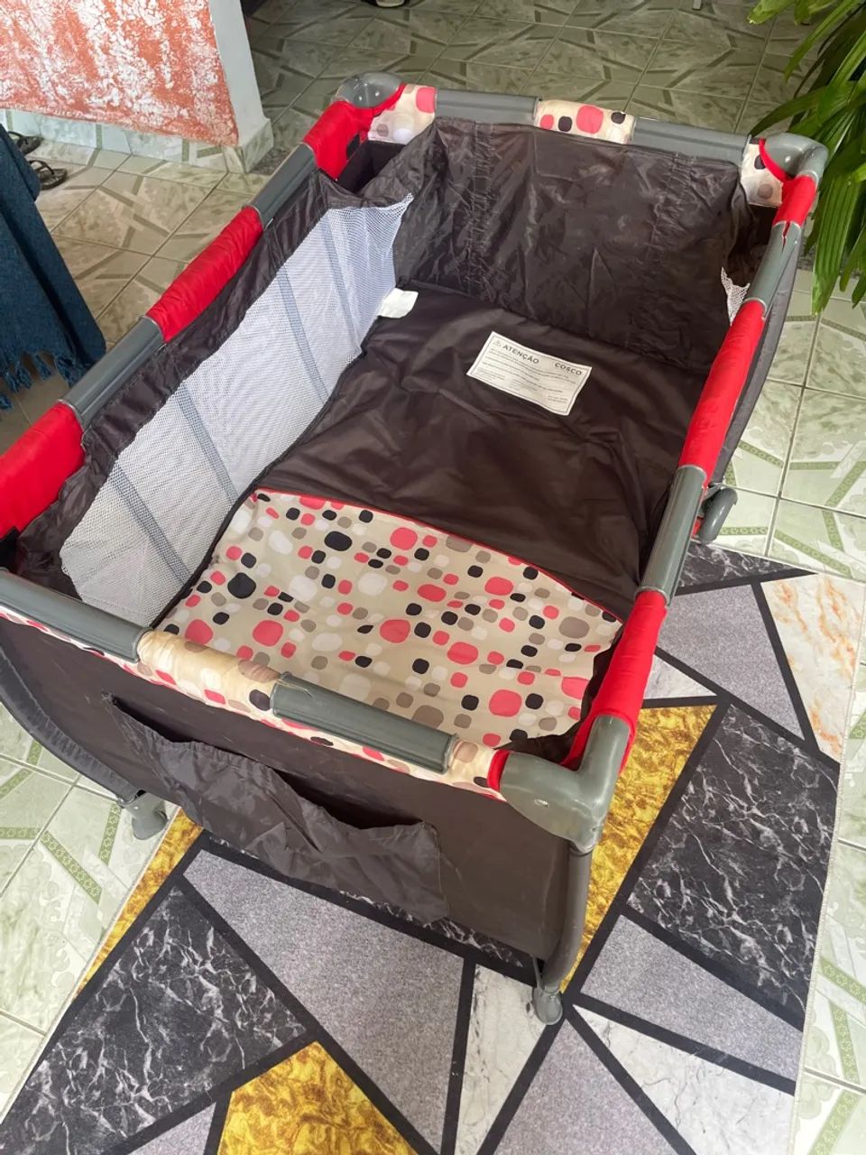 Berço chiqueirinho + colchão  - Foto 6