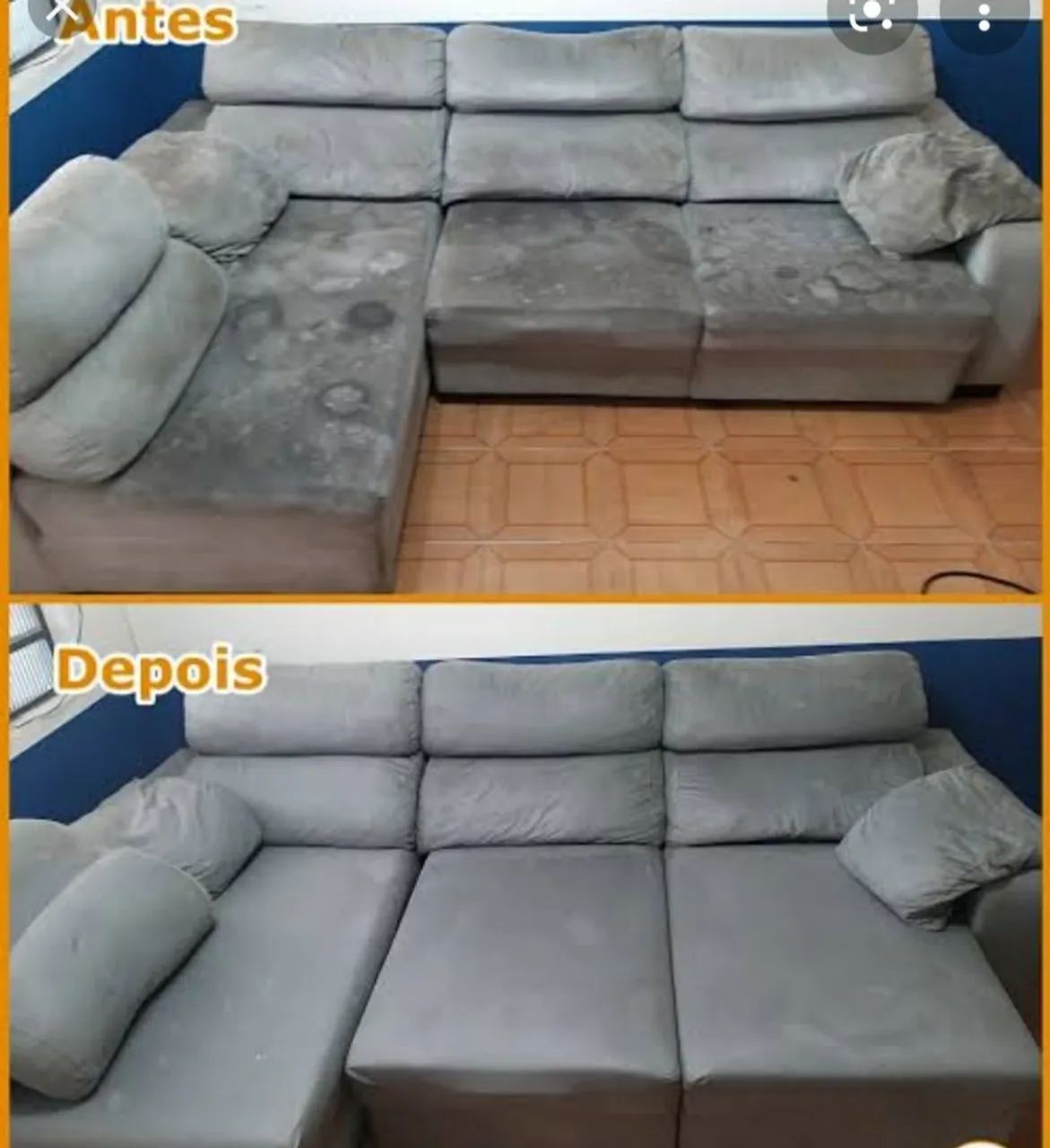 Lavagem de estofados em geral 89,99 - Foto 6