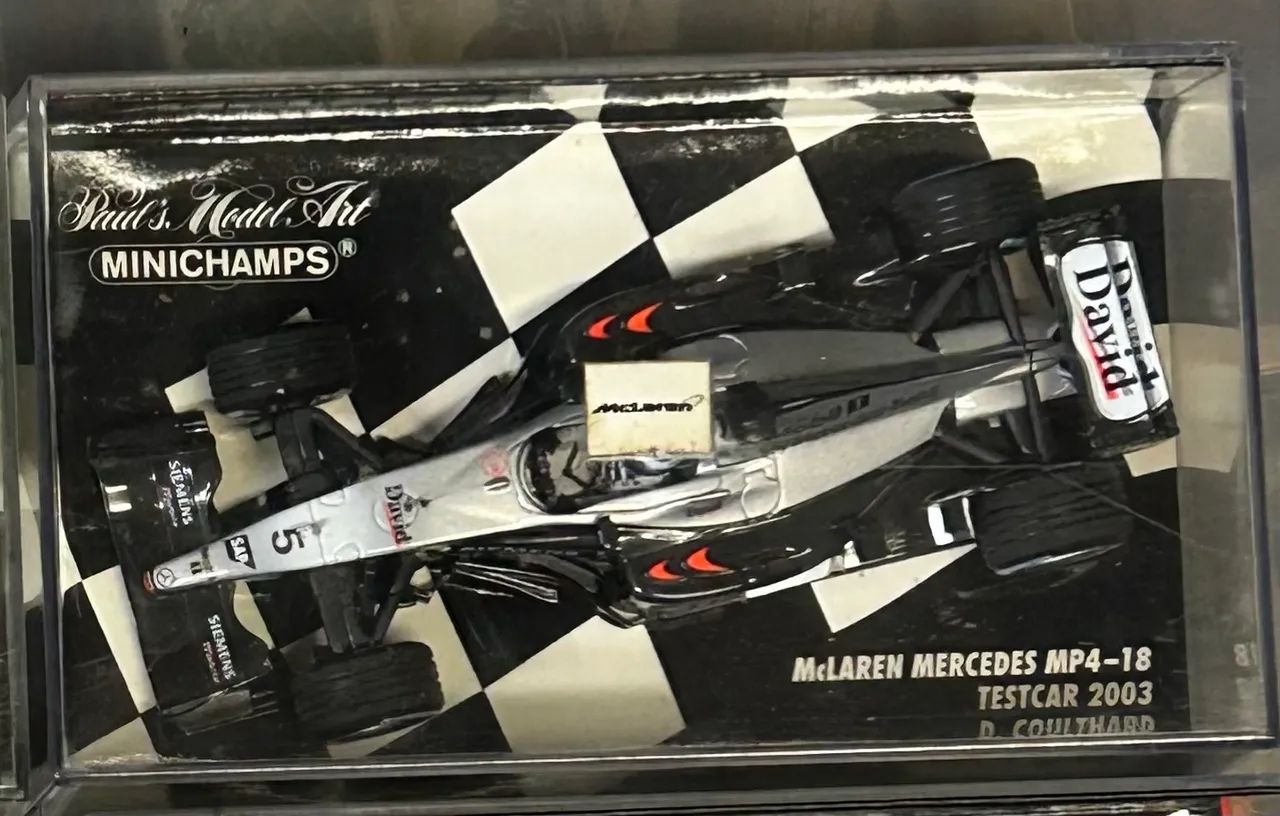 1/43 Mclaren MP4/18 Test Car Minichamps