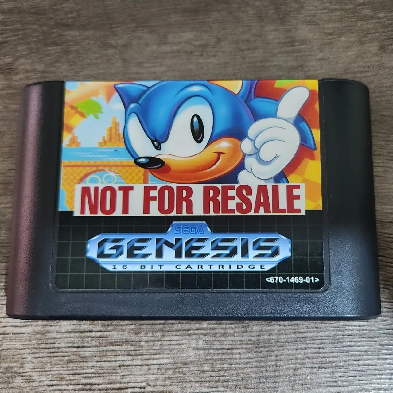 Sonic the Hedgehog - Sega Genesis - Original