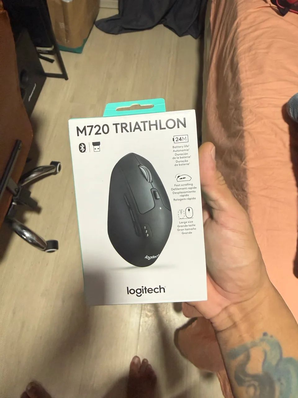 Logitech M720 Triathlon Mouse64407623254273120