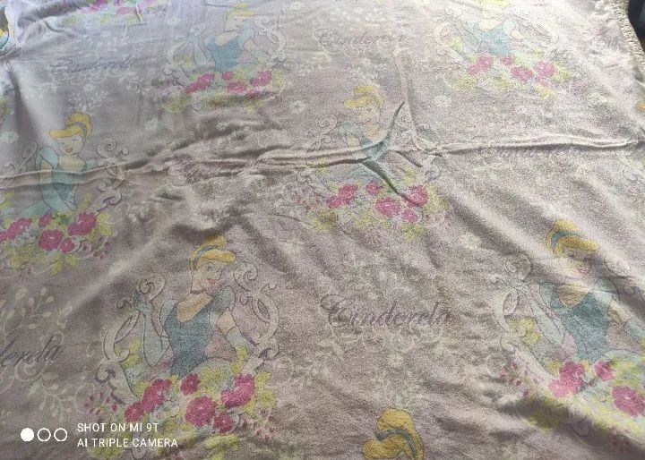 Colcha da Cinderela,  está perfeita! 