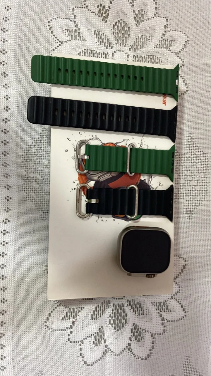 Apple Watch Ultra 8 séries com mais três Pulseiras Ocean Band