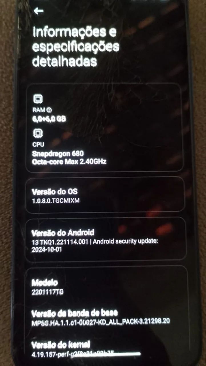 Apenas troco xiaomi note 11 5g 128gb e 6+6 de ram