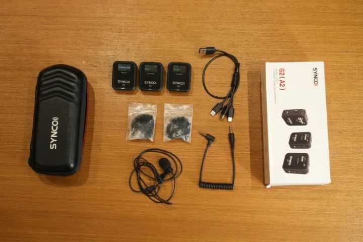 Synco G2a2 Wireless Lapel Microphone System 2.4GHz Black (Used)64308481702401124