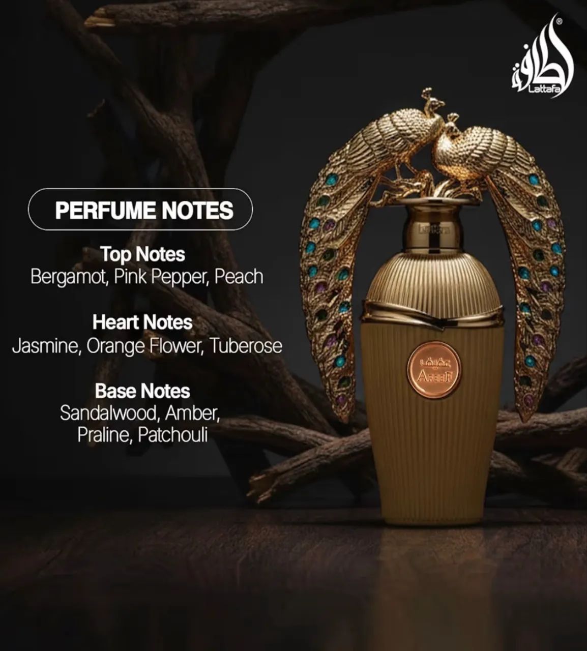 Perfume Lattafa Afeef Eau de Parfum 100ml - Foto 3
