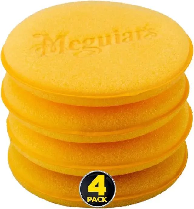 Espuma Aplicadora Meguiars Foam Applicator Pads - Kit C/ 4 - Foto 3