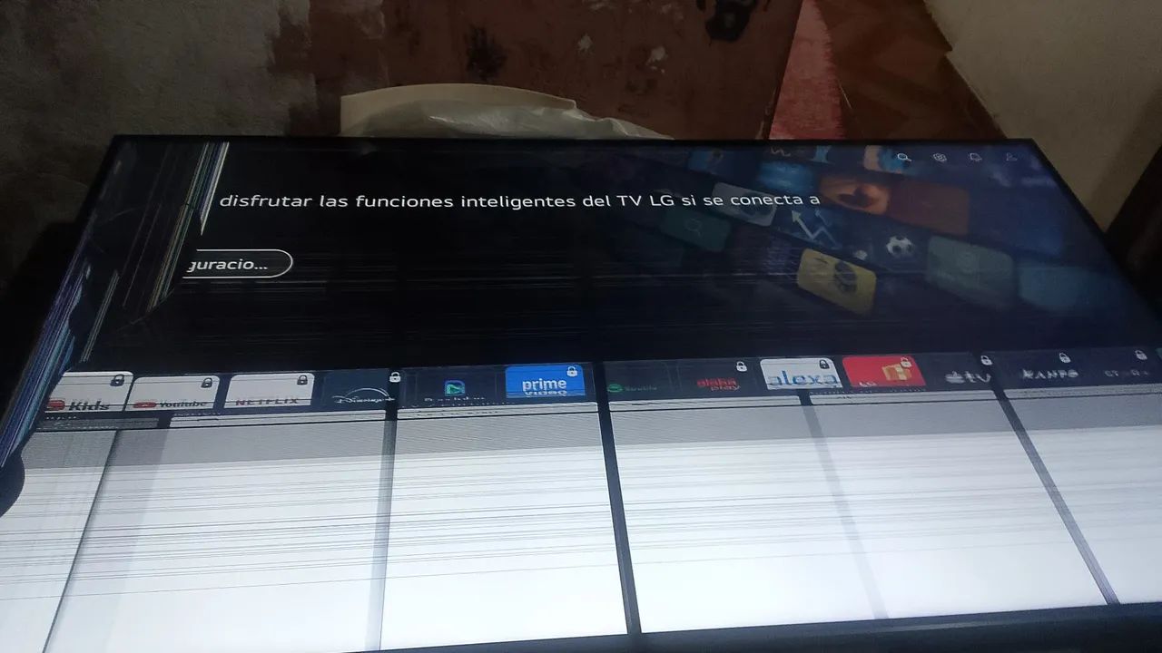 Tv nanocel  lg75 polegadas trincado  - Foto 4