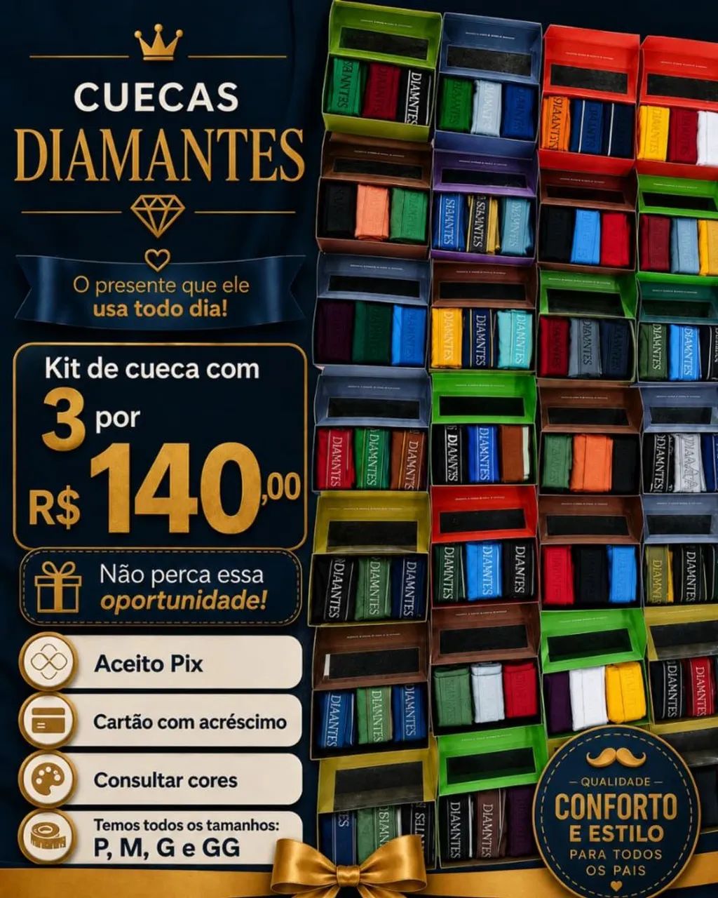 Cuecas Diamantes ? 
