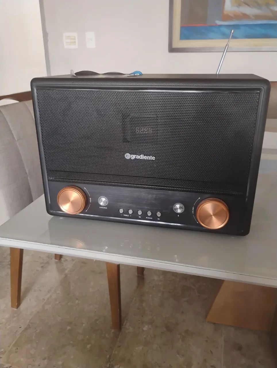 Caixa de som Gradiente Nostalgie - 1000W - seminova