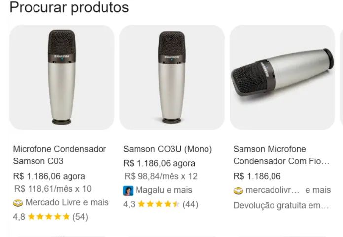 microfone samson c03u - Foto 4