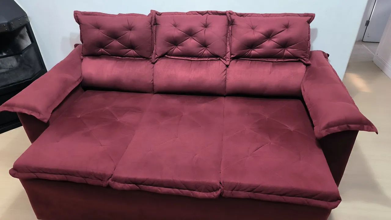 Sofa retrátil 2m excelente estado - Foto 3