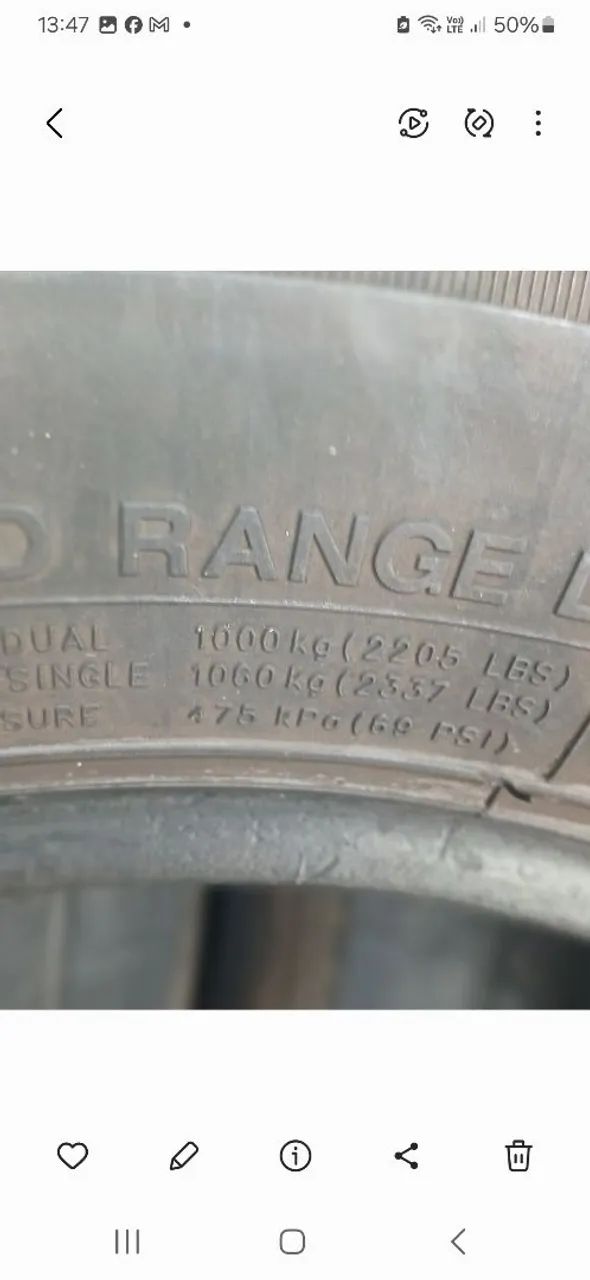 Pneu para Van aro 16 - Foto 2