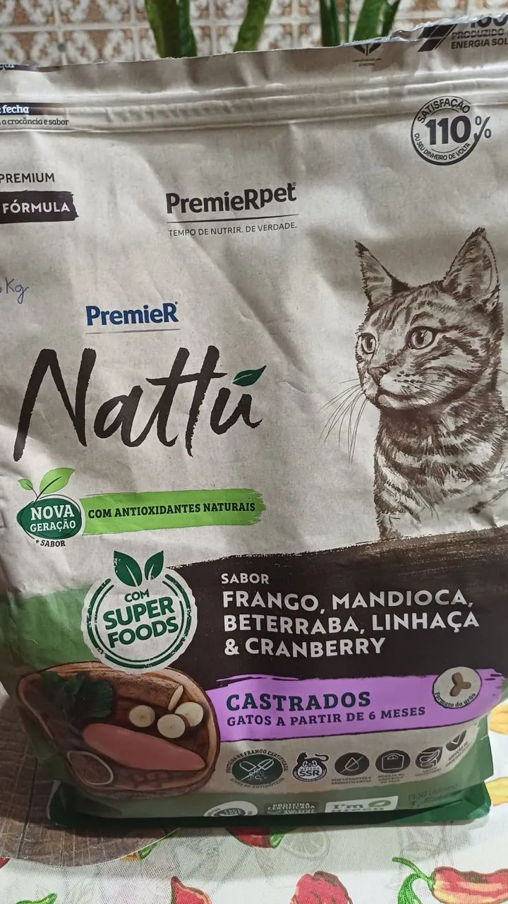 Ração gato premier