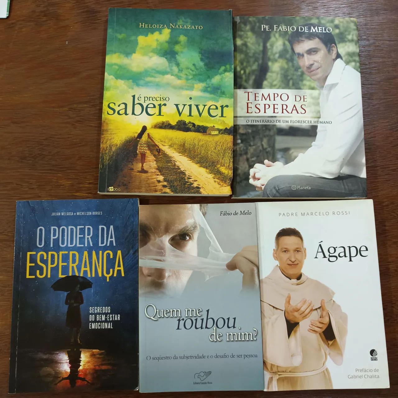 Livros de auto ajuda e espiritualidade 