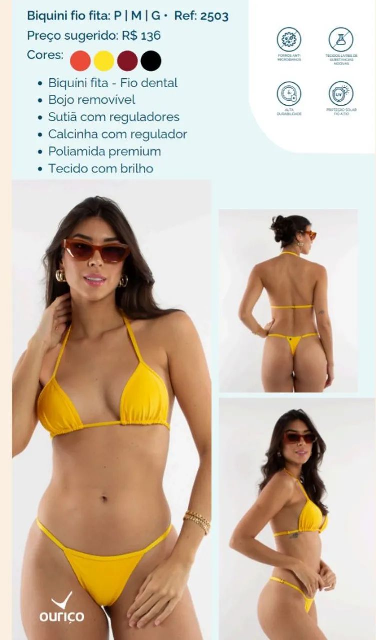 Revendedor Ouriço moda praia  - Foto 3