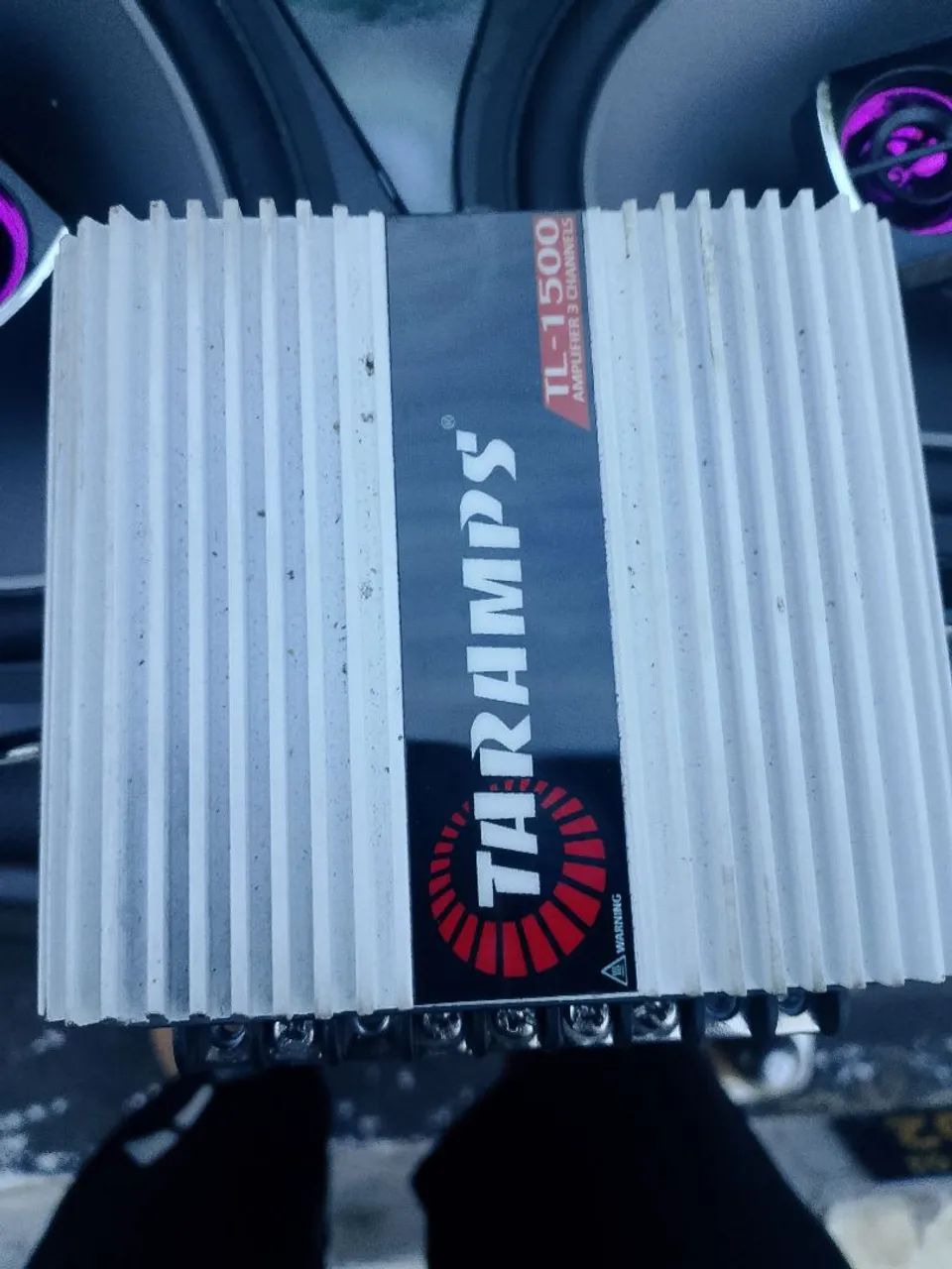 vendo duas potências da Taramps 220 as duas  - Foto 2