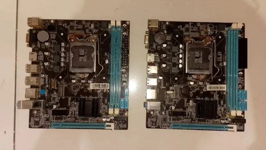 4 placas mãe com defeito 
