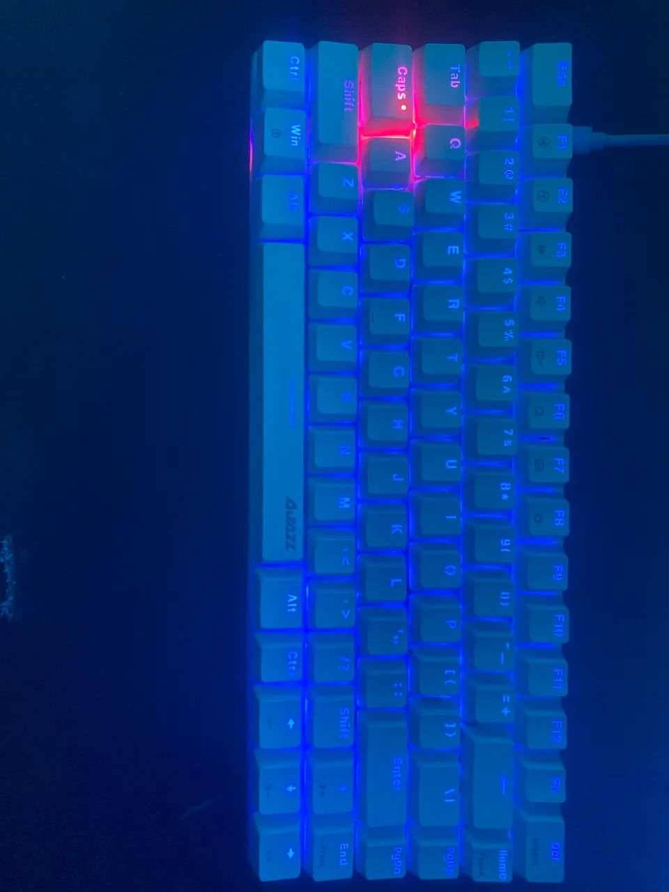 TECLARO MECÂNICO SWITCH AZUL RGB COM SOFTWARE - Foto 2
