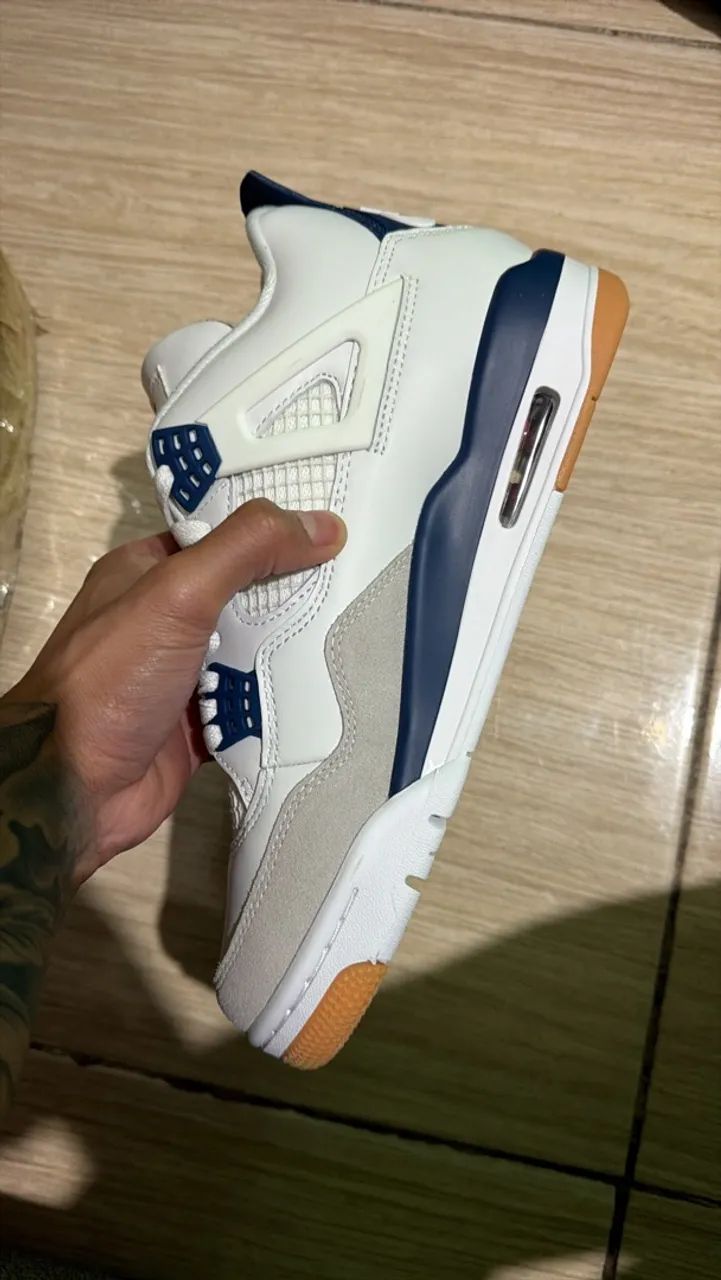 Jordan 4 SB Navy - Foto 4