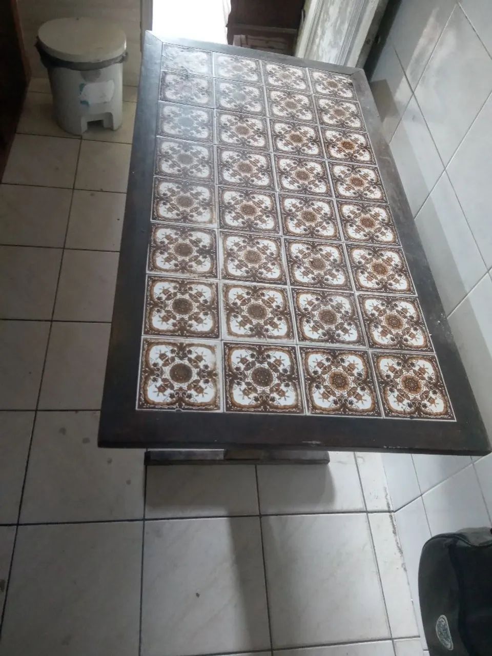 Mesa de madeira Jacarandá 1,35×73
