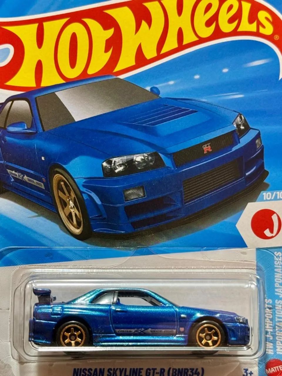 Miniatura Hot Wheels Nissan Skyline Gt-r ( Bnr34 ) 1:64 - Hobbies