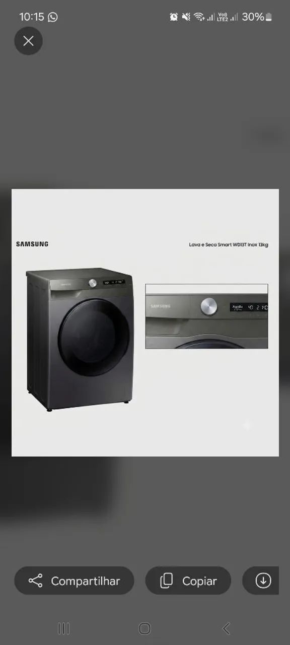 Lave e Seca Samsung  - Foto 2