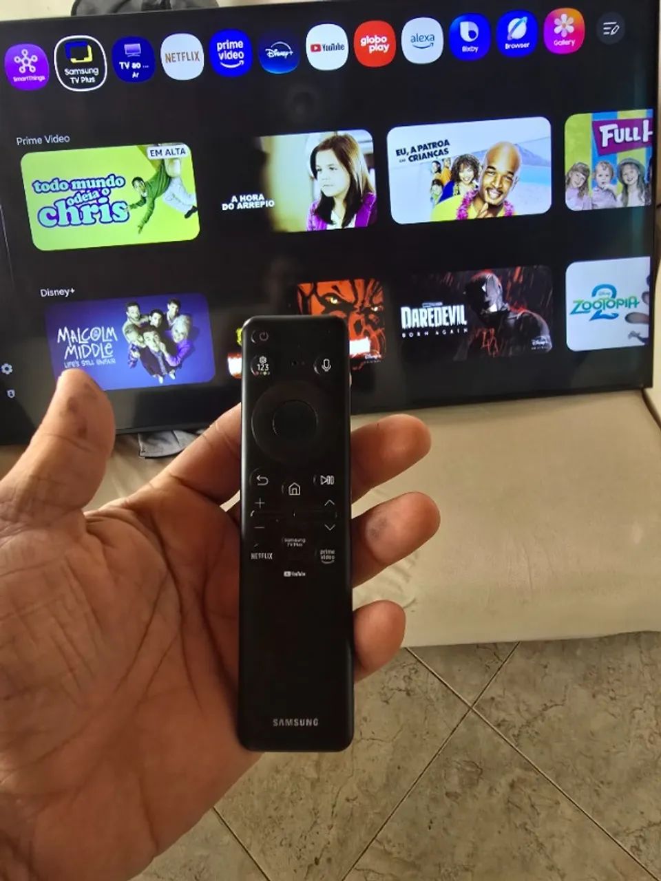 tv samsung 50 polegadas com defeito