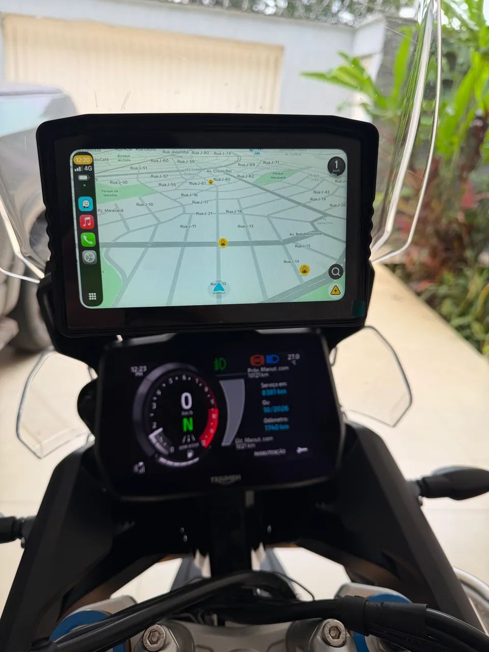 CarPlay com tela destacável  - Foto 4