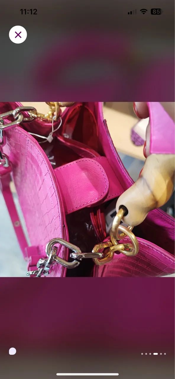 Bolsa Schutz rosa  - Foto 2