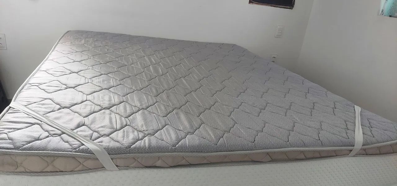  Pillow colchão Queen 5 centímetros de espuma  - Foto 3