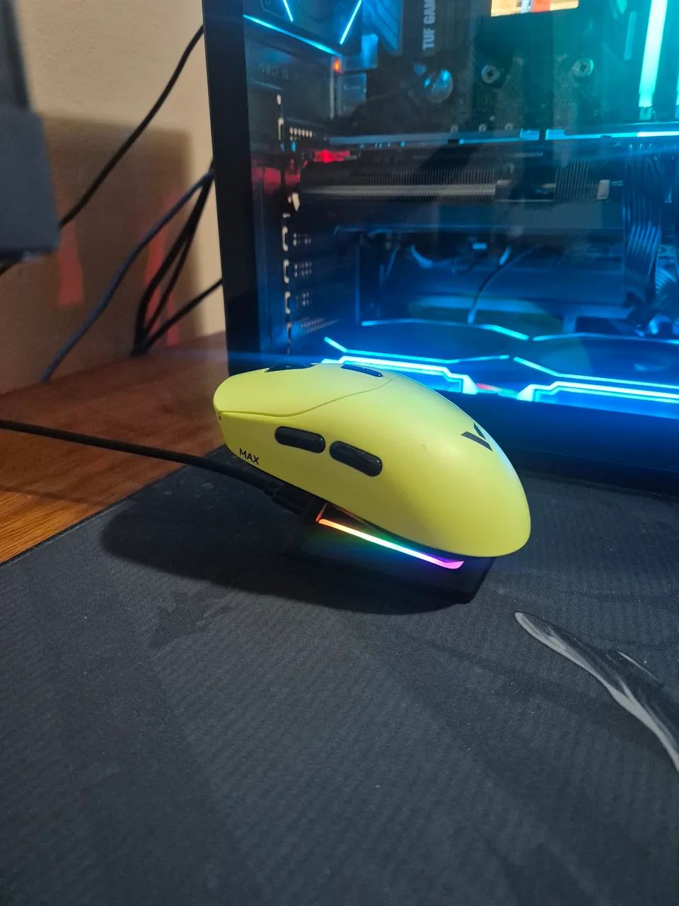 Rapoo VT2 Max Amarelo + Base de carregamento - Foto 5
