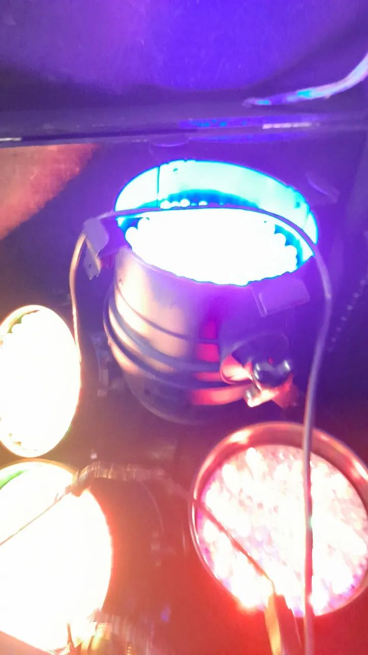 Iluminação canhão de luz 64 leds - Foto 2