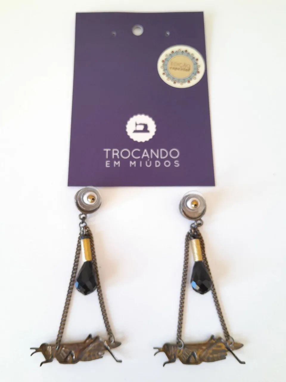 Brincos da série insetos. - Foto 4