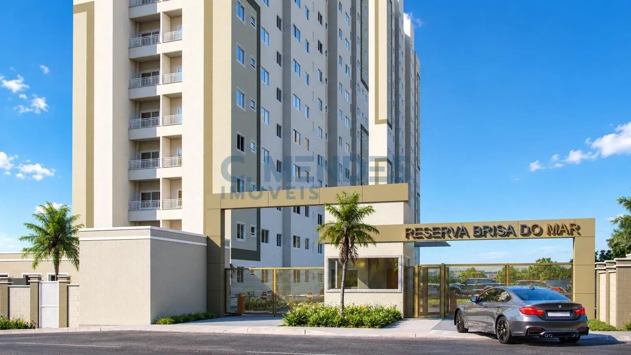Apartamento 2 Quartos. com Varanda e Lazer Completo Reserva Brisa do Mar - Foto 2
