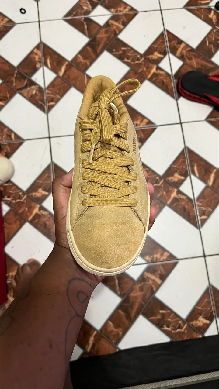 Tênis Puma de camurça TAM 36 - Foto 3
